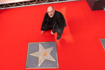 Karra Elejalde recibe una estrella y el premio Almería, Tierra de Cine en FICAL 2024.