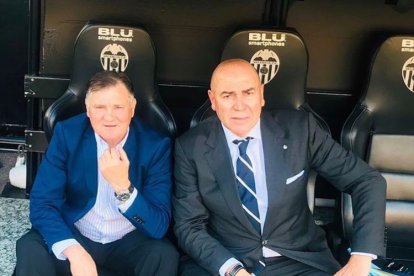 José Antonio Camacho y Juan Mesa Guerrero.