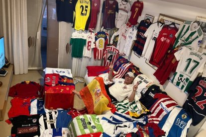 El museo de camisetas de Labi Champion.