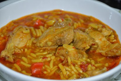 Gurullos con perdiz.