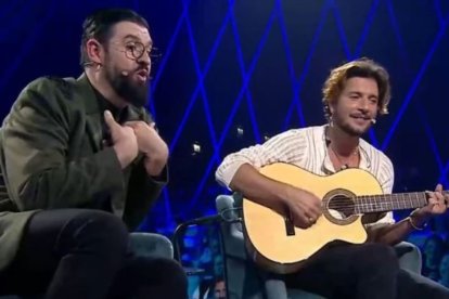 Manu Sánchez y Manuel Carrasco.