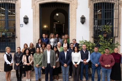 Concentración por el 25N en Níjar.