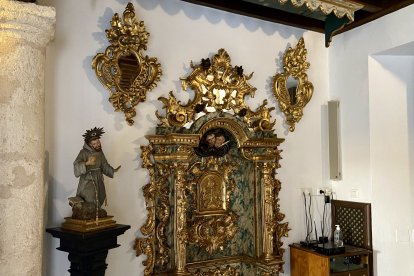 Detalle de una de las salas del monasterio.