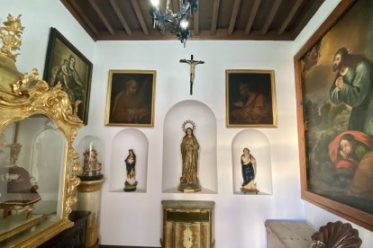 La capilla de la oración en el huerto.