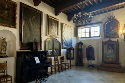 La sala capitular, donde las hermanas se reunían.