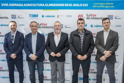 Ricardo Céspedes, Andrés Góngora, Pedro Manuel de la Cruz, Juan Tomás Cano de Hortiespaña y Corsan y José Miguel Vizacaíno.