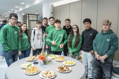 Los alumnos de la Escuela Agraria de Vícar.