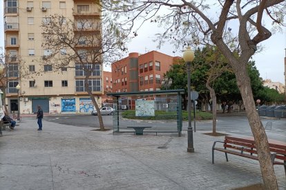 Mirada a la salida a calle Regocijos.