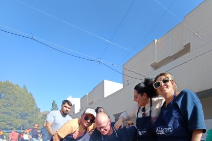Manolo, Miriam, José, Patricia, Rocío, Joselillo y Velas.