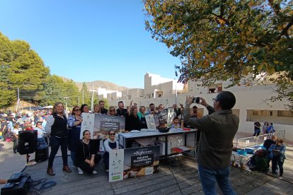 Fotografiando a los ganadores del IV Día de las Migas.