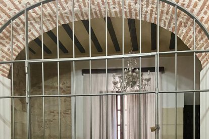 El locutorio, zona en la que las hermanas atienden a sus visitas y familiares.