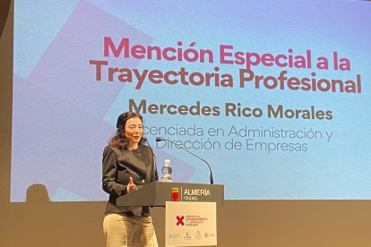 I gala de entrega de premios organizada en Almería por la Asociación Foro de Mujeres Líderes y Combo Comunicación.