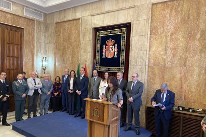 Acto conmemorativo de la Constitución Española en la Subdelegación del Gobierno.