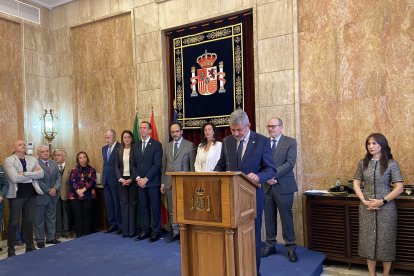 Acto conmemorativo de la Constitución Española en la Subdelegación del Gobierno.
