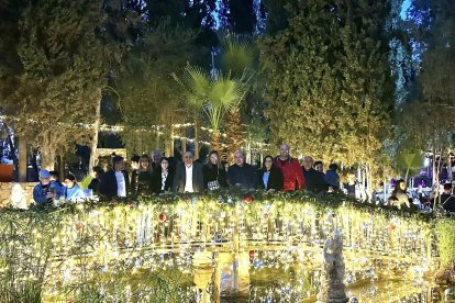 Huércal-Overa inaugura el encendido y la Fábrica de la Ilusión en el parque.