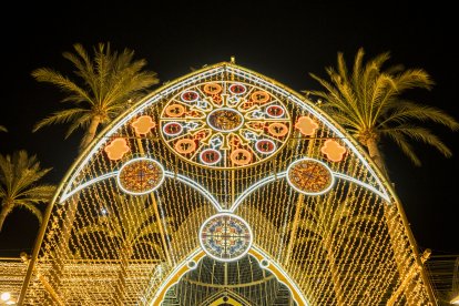 Gran encendido de las luces de Navidad en Almería.