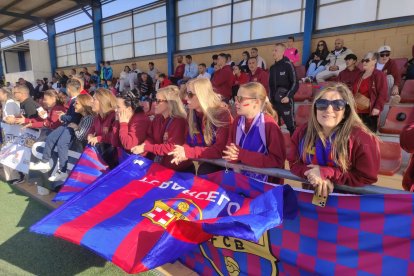 La afición del Barcelona.