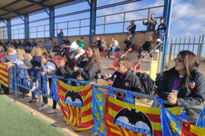 La afición del Valencia.