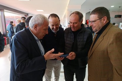 El concejal de Deportes acudió a la cita.