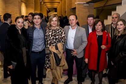 Victoria Azor, Sergio Martínez, Inmaculada Lara, José Manuel Azor, Carmen Martínez, Cloti López, Fran Cervilla, Antonio Martínez y Carmen López.