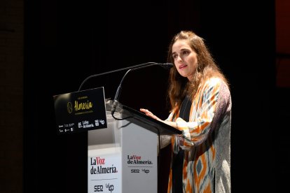 Laura Martínez, presidenta de La Voz de Almería.