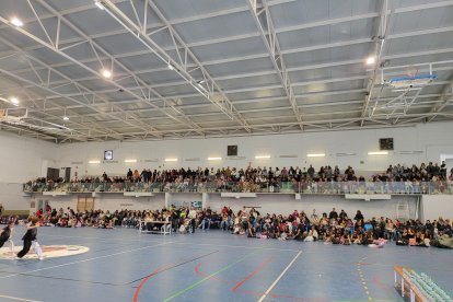 El pabellón de deportes de Pechina fue el marco perfecto para la celebración de la segunda edición del II Certamen de Coreografías.