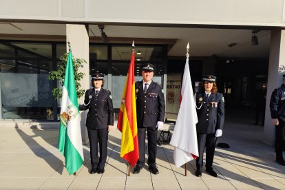 Celebración de San Esteban, patrón de la Policía Local de Almería.
