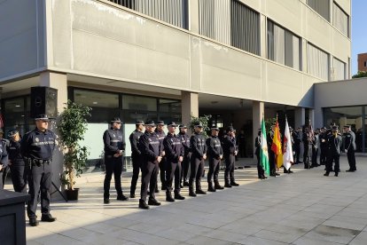 Celebración de San Esteban, patrón de la Policía Local de Almería.