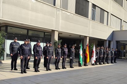 Celebración de San Esteban, patrón de la Policía Local de Almería.