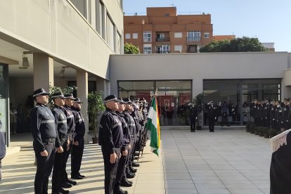 Celebración de San Esteban, patrón de la Policía Local de Almería.