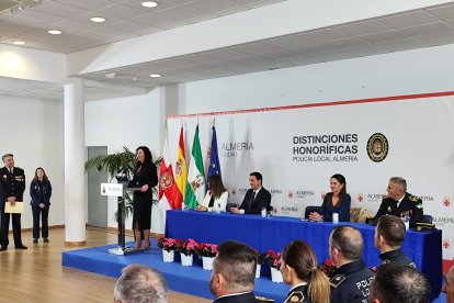 Celebración de San Esteban, patrón de la Policía Local de Almería.