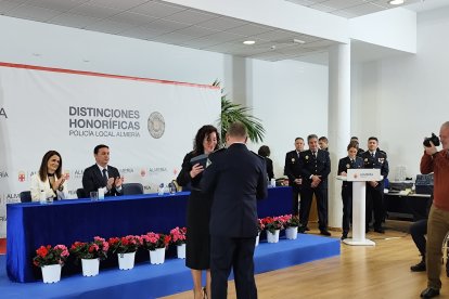 Celebración de San Esteban, patrón de la Policía Local de Almería.