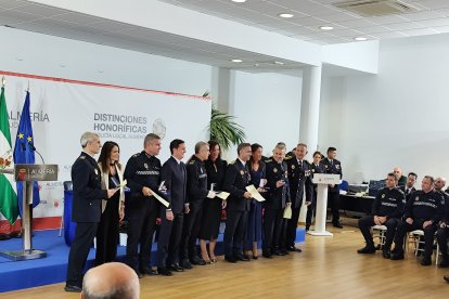 Celebración de San Esteban, patrón de la Policía Local de Almería.