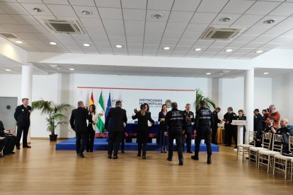 Celebración de San Esteban, patrón de la Policía Local de Almería.