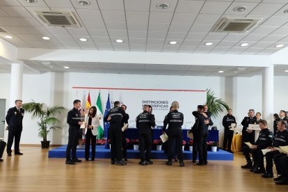 Celebración de San Esteban, patrón de la Policía Local de Almería.