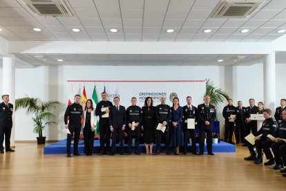 Celebración de San Esteban, patrón de la Policía Local de Almería.