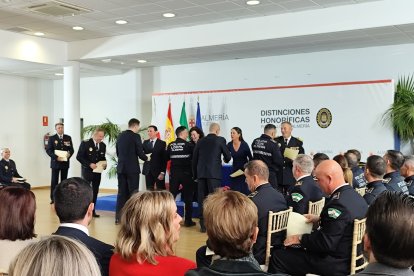 Celebración de San Esteban, patrón de la Policía Local de Almería.