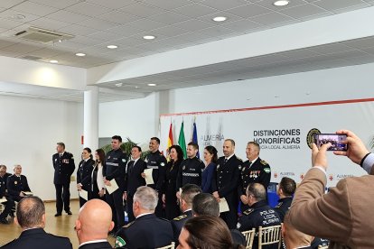 Celebración de San Esteban, patrón de la Policía Local de Almería.