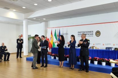 Celebración de San Esteban, patrón de la Policía Local de Almería.