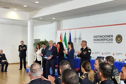 Celebración de San Esteban, patrón de la Policía Local de Almería.