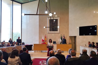 Intervención de la alcaldesa de Almería, María del Mar Vázquez