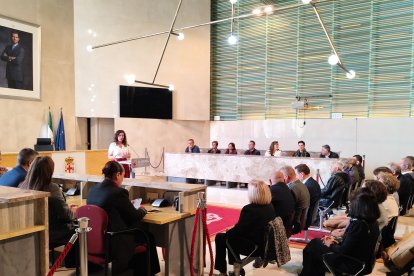 Intervención de la alcaldesa de Almería, María del Mar Vázquez