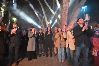 La historia de la ciudad de Almería ilumina el Parque Nicolás Salmerón en Navidad