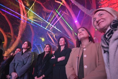 La historia de la ciudad de Almería ilumina el Parque Nicolás Salmerón en Navidad