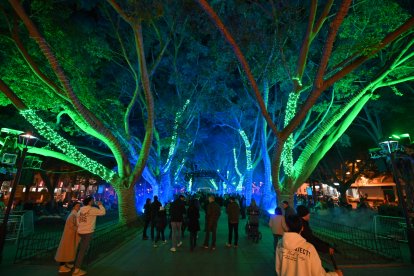 El Parque Nicolás Salmerón en Navidad volverá a acoger un espectáculo navideño de luz y sonido.