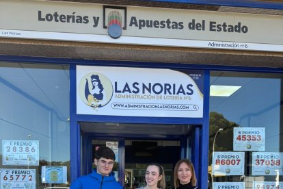 Cuarto premio en Las Norias.