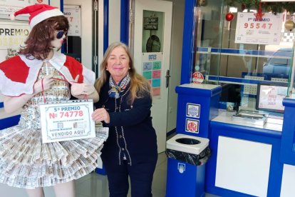 Vícar reparte un quinto premio.