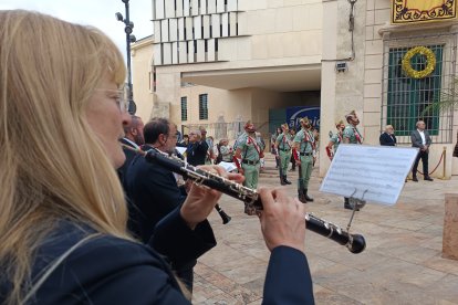 La partitura del himno de Almería