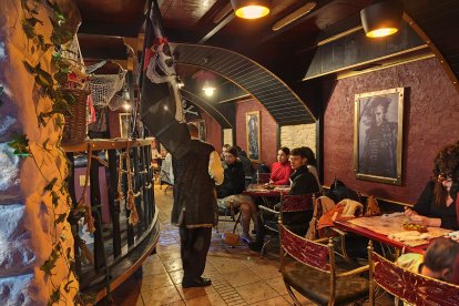 Así luce Isla Tortuga, el nuevo restaurante inspirado en los Piratas del Caribe.