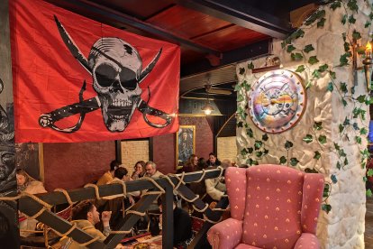 Así luce Isla Tortuga, el nuevo restaurante inspirado en los Piratas del Caribe.